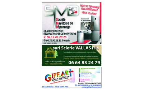 SMD + SCIERIE VALLAS + GIFF-ART SIGNALETIQUE